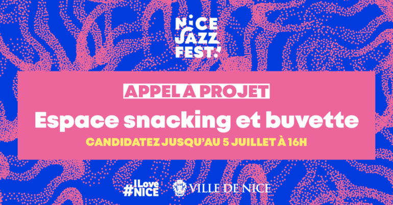 Appel à candidatures \: stands alimentaires du Nice Jazz Festival