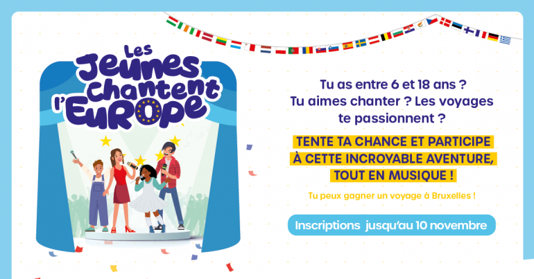 Concours de talents "Les jeunes chantent l''Europe"