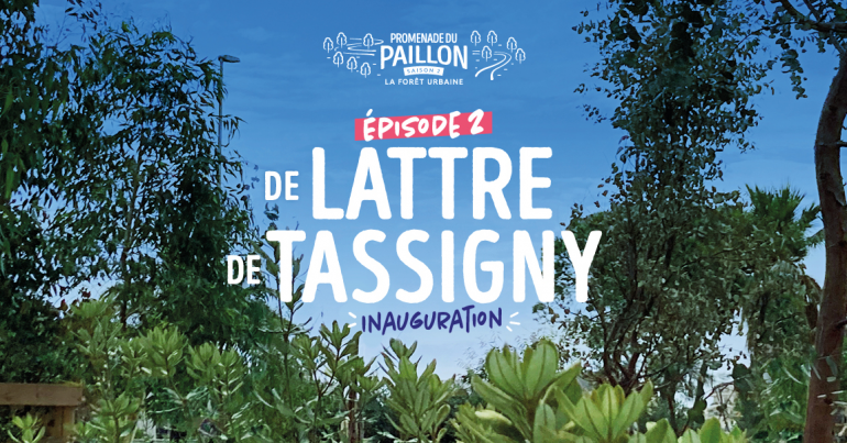 Inauguration de l’esplanade de Lattre de Tassigny